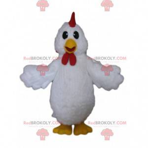 Mascotte di pollo, costume da pollo, costume da fattoria -