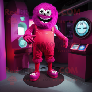 Magenta Cyclops mascotte...