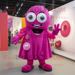 Magenta Cyclops mascotte...