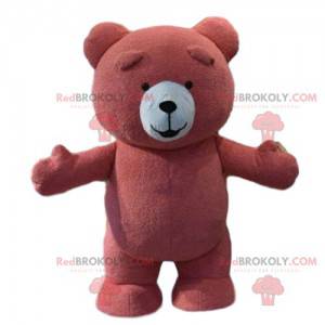 Green teddy bear mascot, teddy bear costume - Redbrokoly.com