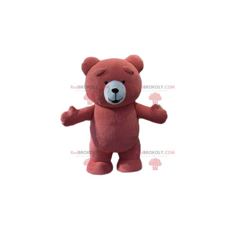 Green teddy bear mascot, teddy bear costume - Redbrokoly.com