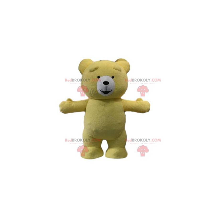 Gelbes Teddybärkostüm, Teddybärkostüm - Redbrokoly.com