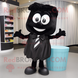 Black Candy Box maskotdräkt...