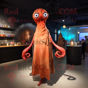 Rust Squid mascotte kostuum...