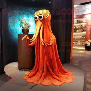 Rust Squid mascotte kostuum...