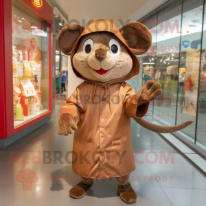 Brown Mouse mascotte...