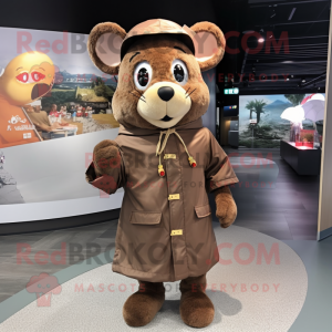 Brown Mouse mascotte...