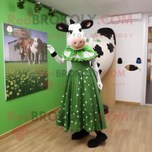 Forest Green Holstein Cow...