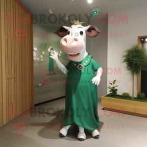 Forest Green Holstein Cow...