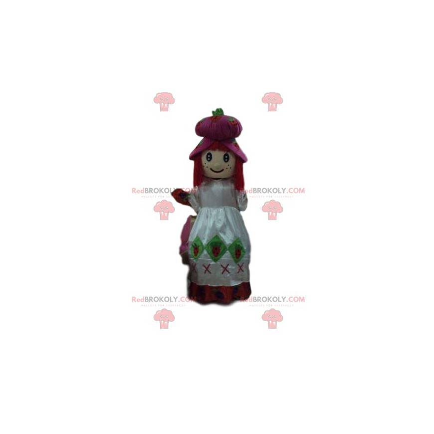 Mascota Strawberry Charlotte, disfraz de niña - Redbrokoly.com Mascota Strawberry Charlotte, disfraz de niña - Redbrokoly.com