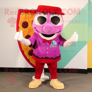 Magenta Pizza Slice...