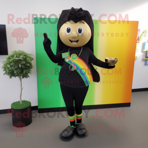 Sort Pot Of Gold maskot...
