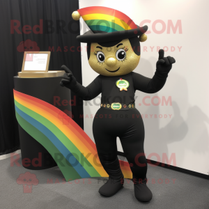Sort Pot Of Gold maskot...