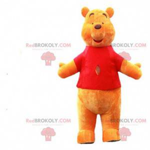 Winnie the Pooh mascot, famous yellow bear costume -