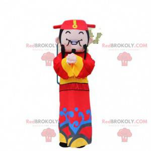 Costume d'homme asiatique, dieu de la richesse - Redbrokoly.com