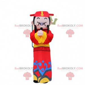 Disfraz de hombre asiático, dios de la riqueza - Redbrokoly.com