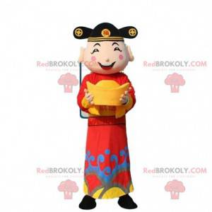 Asian man costume, god of wealth costume - Redbrokoly.com