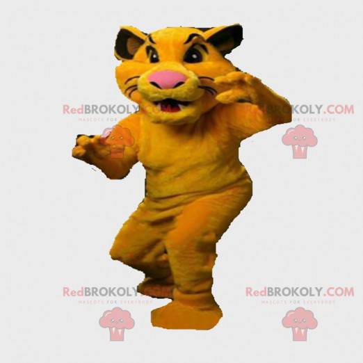 Mascote Simba, o rei leão. Traje Simba, Nala - Redbrokoly.com