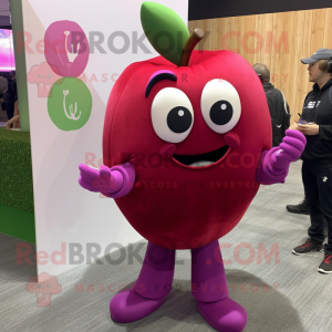 Magenta Apple mascotte...