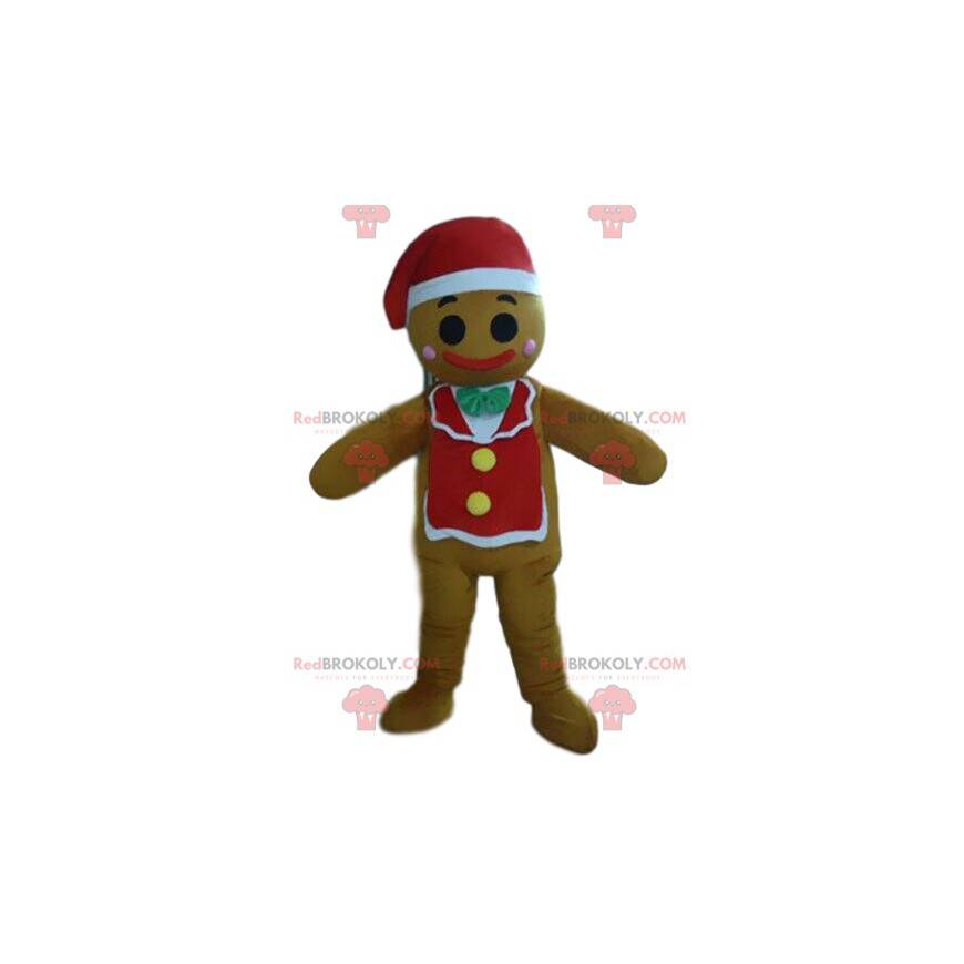 Gingerbread character mascot, candy costume - Redbrokoly.com