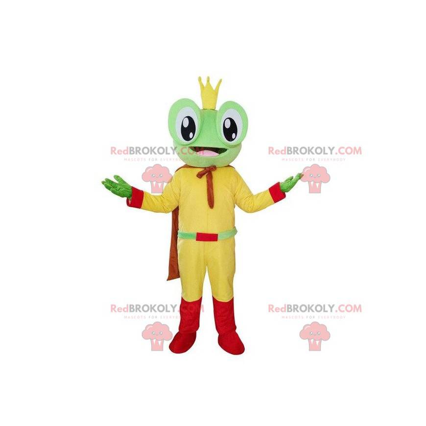 Mascota rana, disfraz de rey, disfraz de héroe - Redbrokoly.com