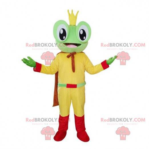 Frog mascot, king costume, hero costume - Redbrokoly.com
