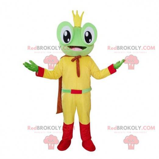 Mascota rana, disfraz de rey, disfraz de héroe - Redbrokoly.com