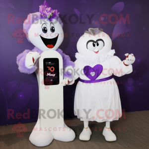 Purple Heart maskot drakt...