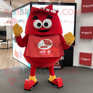 Red Nachos mascotte kostuum...