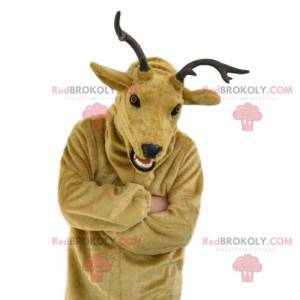 Mascotte de renne, costume de caribou, déguisement renne -