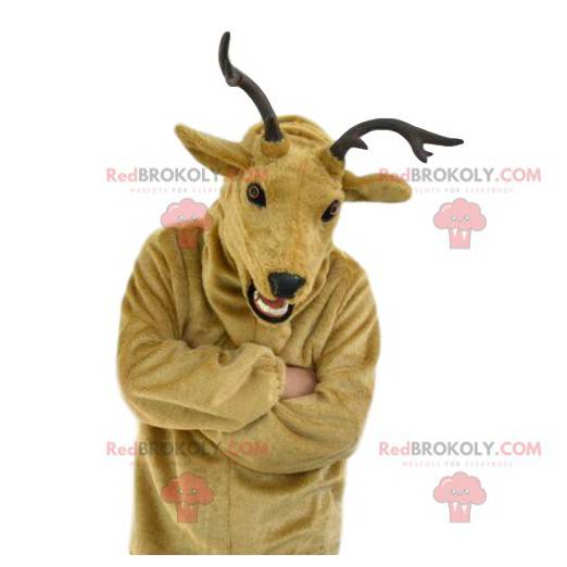 Mascotte de renne, costume de caribou, déguisement renne -