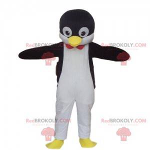 Mascote de pinguim, fantasia de pinguim, animal de bloco de