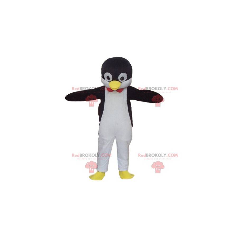 Mascotte de pingouin, costume de manchot, animal de banquise -