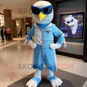 Sky Blue Falcon mascotte...