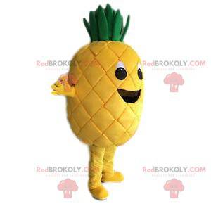 Mascotte di ananas, costume da frutta, costume esotico -