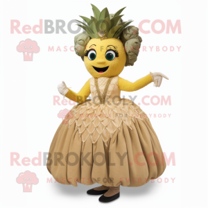 Tan Pineapple mascotte...