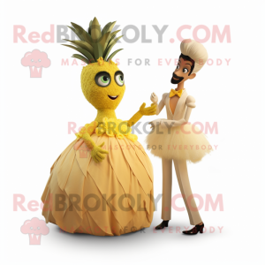 Tan Pineapple mascotte...