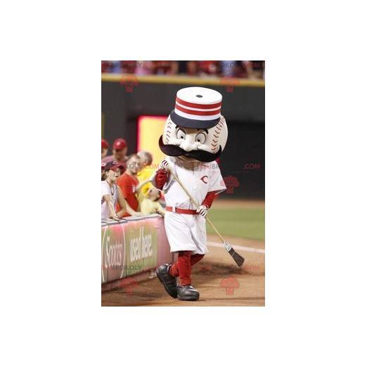 Giant baseball mascot - Redbrokoly.com