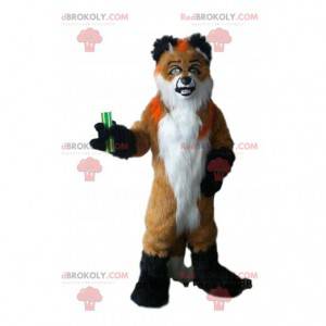 Mascotte harige hond, harig hondenkostuum - Redbrokoly.com