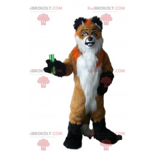Mascotte harige hond, harig hondenkostuum - Redbrokoly.com