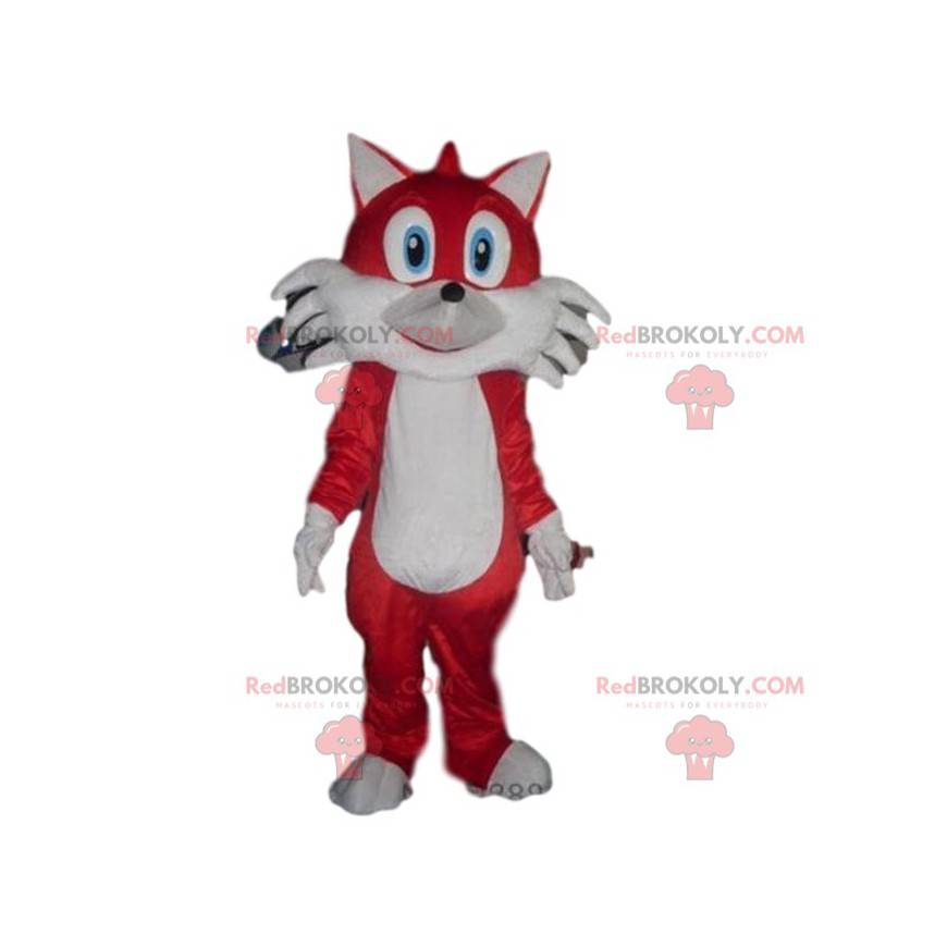 Fox mascot, forest costume, orange animal - Redbrokoly.com