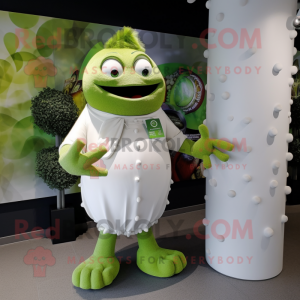 Oliwkowy tort weselny w...