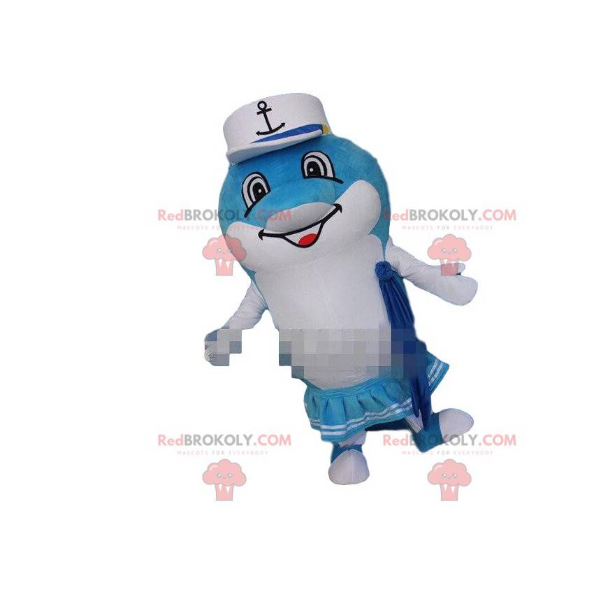 Dolphin mascot, dolphin costume, female mascot - Redbrokoly.com