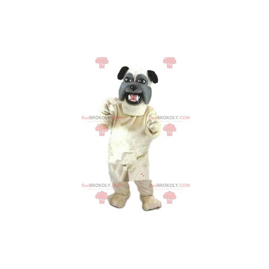 Mascotte de bulldog, costume de chien, déguisement de toutou -