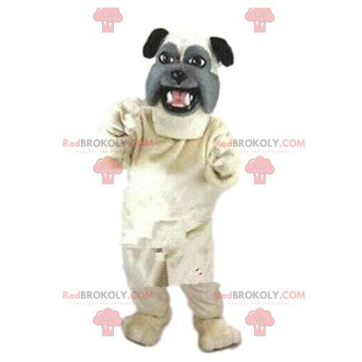 Mascota bulldog, disfraz de perro, disfraz de perrito -