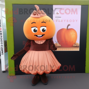 Maskottchen kostüm Peach...