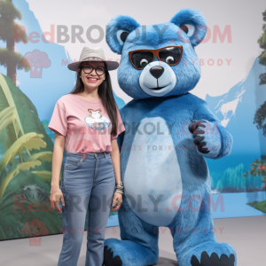 Sky Blue Spectacled Bear...