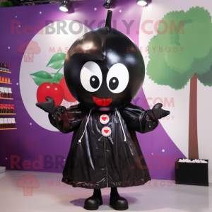 Black Cherry maskot kostym...