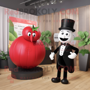 Red Turnip mascotte kostuum...