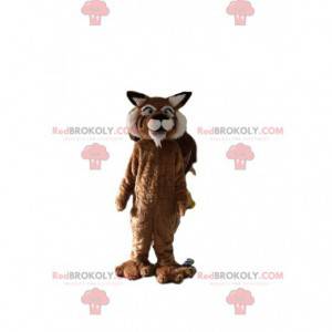 Mascotte della tigre, costume felino, travestimento da puma